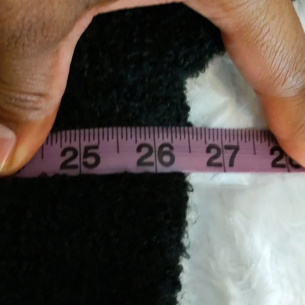 Joe Fresh| NWT Black Crew Neck Sweater Some Recycled Materials - Picture 6 of 13
